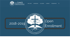 Desktop Screenshot of oakschristianschool.org